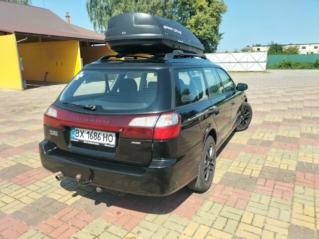 Чорний Субару Легасі, об'ємом двигуна 2 л та пробігом 215 тис. км за 5000 $, фото 3 на Automoto.ua