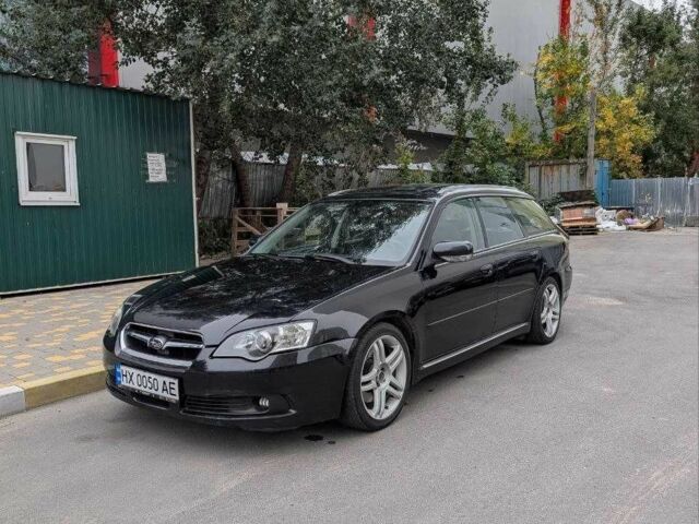 Черный Субару Легаси, объемом двигателя 3 л и пробегом 265 тыс. км за 6000 $, фото 3 на Automoto.ua
