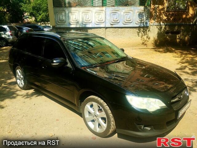 Чорний Субару Легасі, об'ємом двигуна 2 л та пробігом 218 тис. км за 6000 $, фото 1 на Automoto.ua