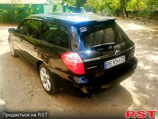 Чорний Субару Легасі, об'ємом двигуна 2 л та пробігом 218 тис. км за 6000 $, фото 3 на Automoto.ua