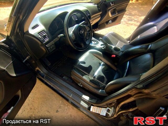 Чорний Субару Легасі, об'ємом двигуна 2 л та пробігом 218 тис. км за 6000 $, фото 8 на Automoto.ua