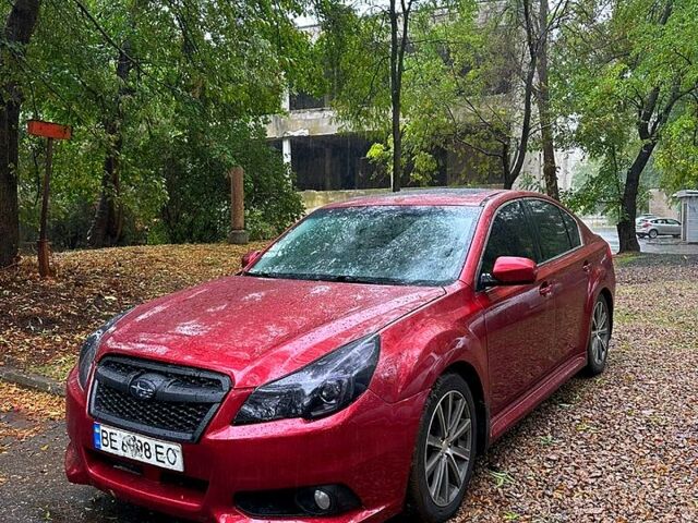 Субару Легасі 2013 у Одесі на Automoto.ua Червоний Субару Легасі, об'ємом двигуна 2.5 л та пробігом 200 тис. км за 7500 $, фото 1 на Automoto.ua