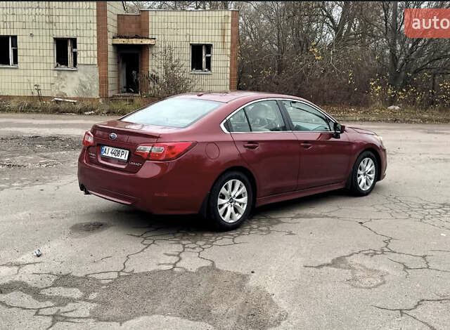 Красный Субару Легаси, объемом двигателя 2.46 л и пробегом 415 тыс. км за 8950 $, фото 4 на Automoto.ua
