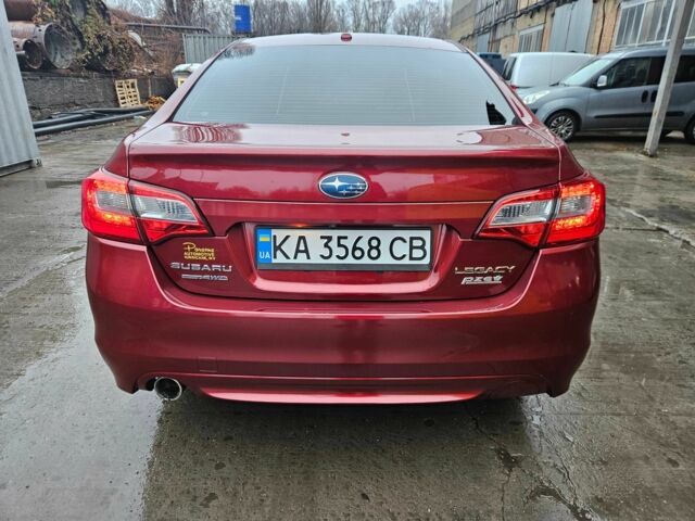 Красный Субару Легаси, объемом двигателя 2.5 л и пробегом 204 тыс. км за 10500 $, фото 10 на Automoto.ua