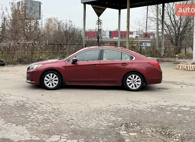 Красный Субару Легаси, объемом двигателя 2.46 л и пробегом 415 тыс. км за 8950 $, фото 3 на Automoto.ua