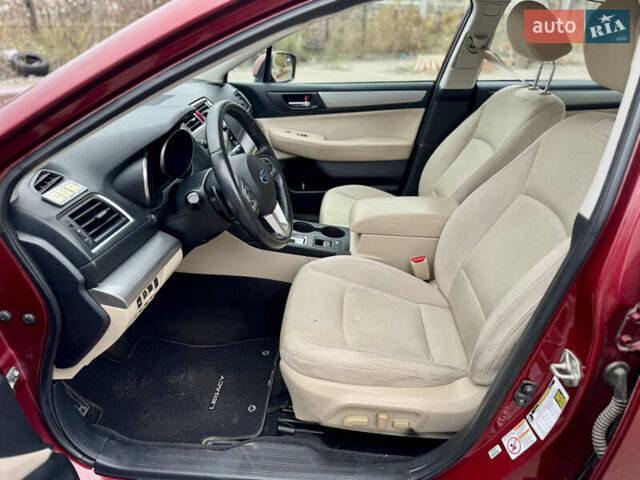 Красный Субару Легаси, объемом двигателя 2.5 л и пробегом 414 тыс. км за 7999 $, фото 13 на Automoto.ua