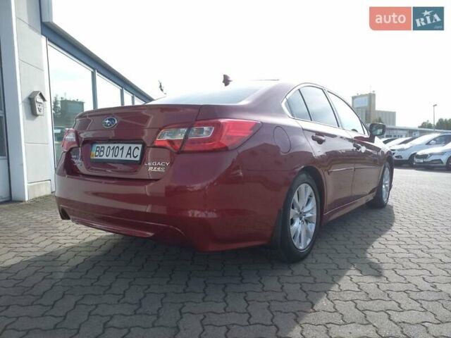 Червоний Субару Легасі, об'ємом двигуна 2.46 л та пробігом 83 тис. км за 12500 $, фото 9 на Automoto.ua