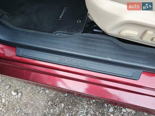 Красный Субару Легаси, объемом двигателя 2.5 л и пробегом 110 тыс. км за 13400 $, фото 28 на Automoto.ua