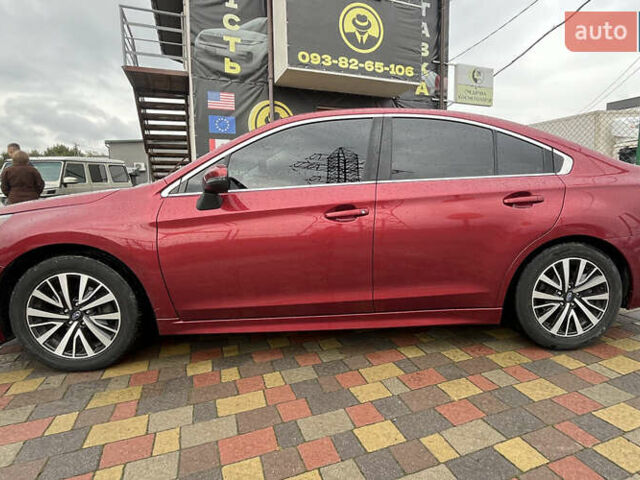 Красный Субару Легаси, объемом двигателя 2.5 л и пробегом 106 тыс. км за 15800 $, фото 3 на Automoto.ua