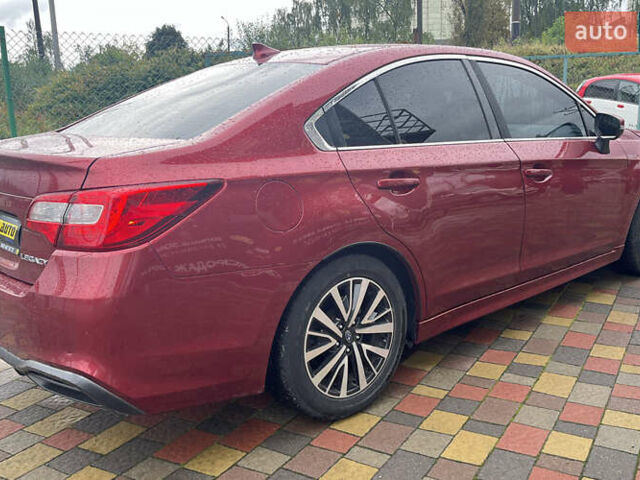 Красный Субару Легаси, объемом двигателя 2.5 л и пробегом 106 тыс. км за 15800 $, фото 6 на Automoto.ua