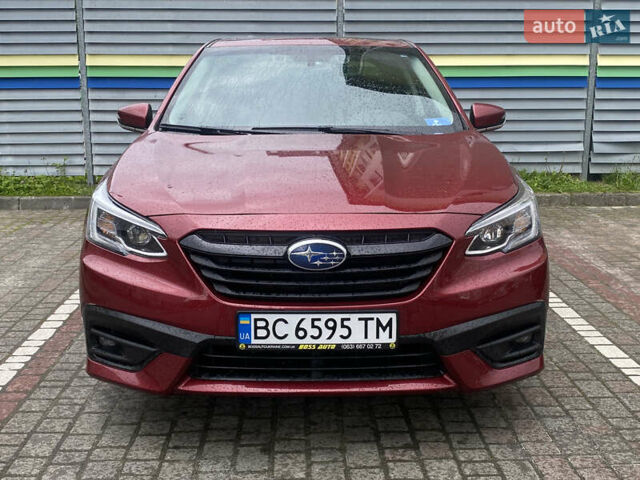 Красный Субару Легаси, объемом двигателя 2.5 л и пробегом 114 тыс. км за 16900 $, фото 1 на Automoto.ua