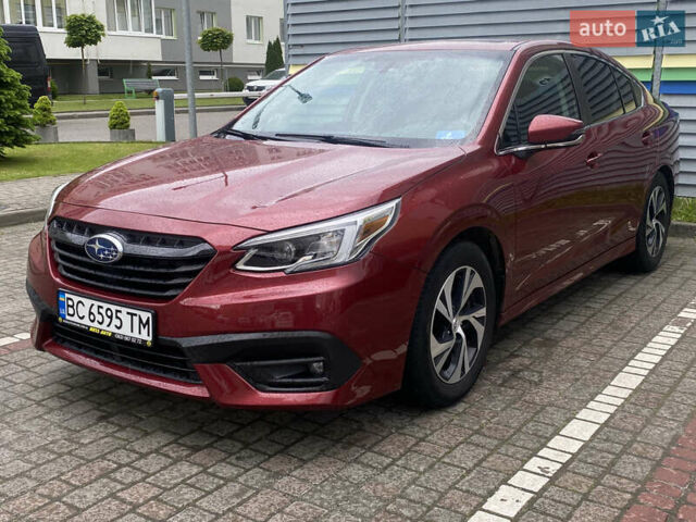 Красный Субару Легаси, объемом двигателя 2.5 л и пробегом 114 тыс. км за 16900 $, фото 2 на Automoto.ua