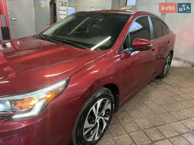 Красный Субару Легаси, объемом двигателя 2.5 л и пробегом 4 тыс. км за 21000 $, фото 1 на Automoto.ua