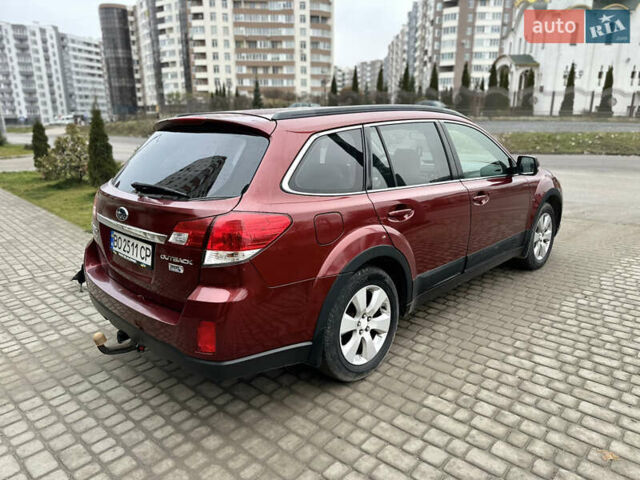 Красный Субару Легаси, объемом двигателя 2 л и пробегом 470 тыс. км за 6500 $, фото 9 на Automoto.ua