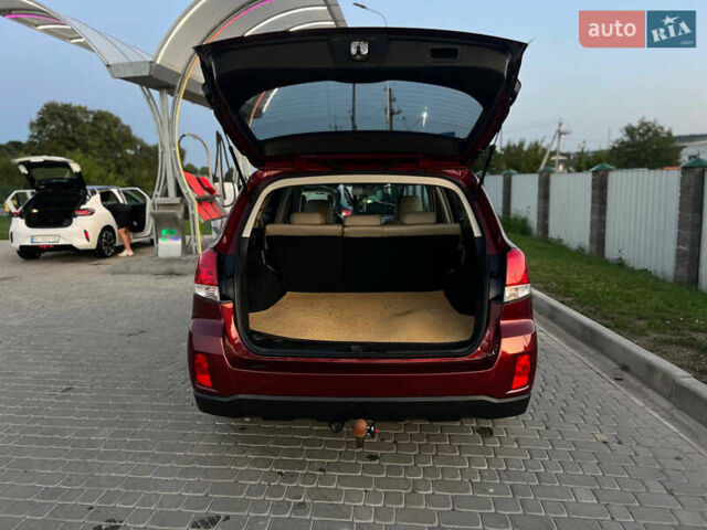 Красный Субару Легаси, объемом двигателя 2 л и пробегом 470 тыс. км за 5500 $, фото 4 на Automoto.ua