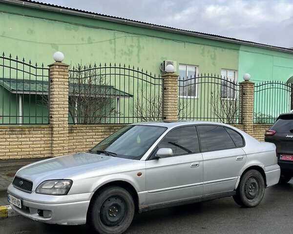 Серый Субару Легаси, объемом двигателя 2.5 л и пробегом 320 тыс. км за 2450 $, фото 3 на Automoto.ua