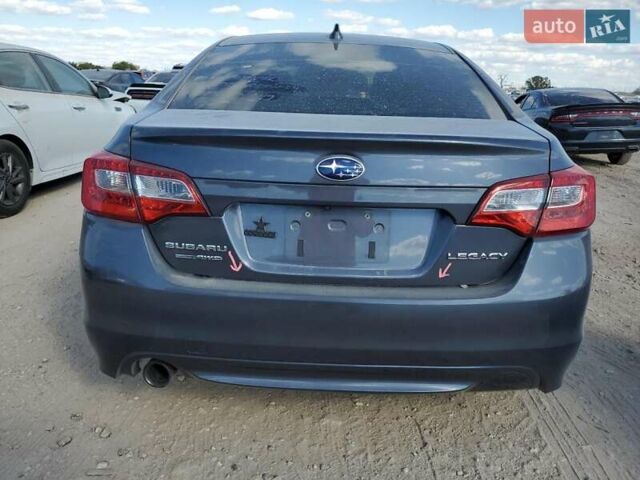 Серый Субару Легаси, объемом двигателя 2.5 л и пробегом 131 тыс. км за 1500 $, фото 5 на Automoto.ua