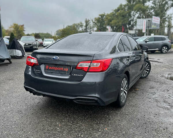 Субару Легасі 2019 у Буче на Automoto.ua Сірий Субару Легасі, об'ємом двигуна 2.5 л та пробігом 65 тис. км за 13999 $, фото 7 на Automoto.ua