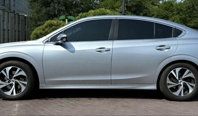 Серый Субару Легаси, объемом двигателя 2.5 л и пробегом 90 тыс. км за 14999 $, фото 7 на Automoto.ua