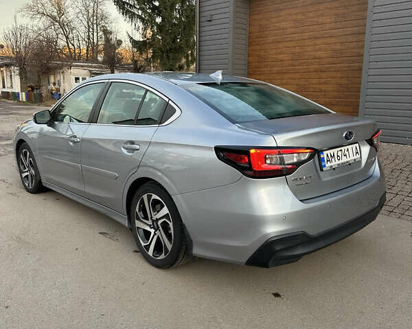 Серый Субару Легаси, объемом двигателя 2.5 л и пробегом 80 тыс. км за 18300 $, фото 1 на Automoto.ua