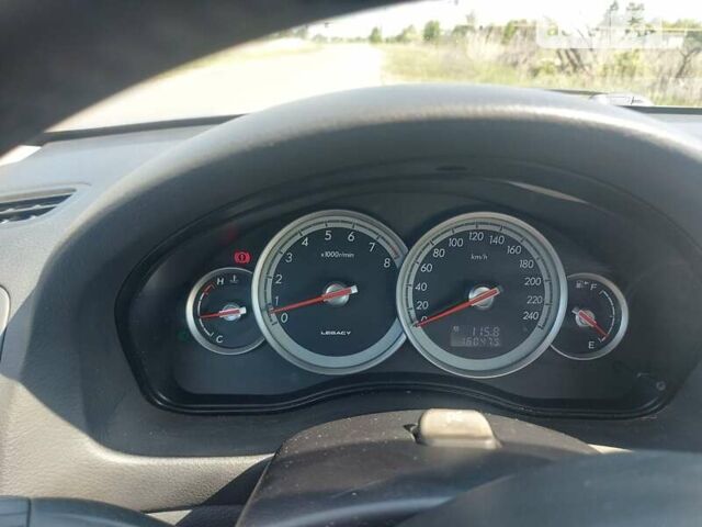 Серый Субару Легаси, объемом двигателя 1.99 л и пробегом 162 тыс. км за 5000 $, фото 2 на Automoto.ua