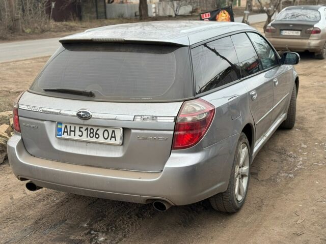 Серый Субару Легаси, объемом двигателя 2 л и пробегом 250 тыс. км за 6300 $, фото 2 на Automoto.ua