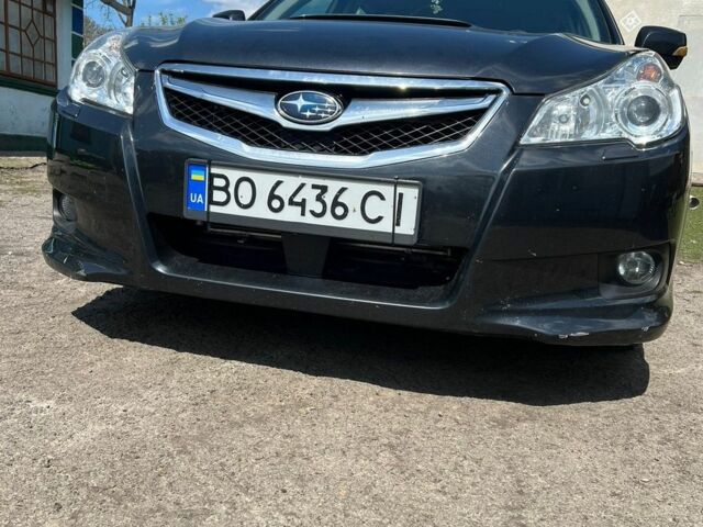 Серый Субару Легаси, объемом двигателя 2 л и пробегом 233 тыс. км за 8300 $, фото 4 на Automoto.ua