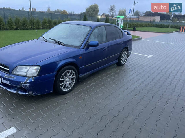 Синий Субару Легаси, объемом двигателя 2 л и пробегом 479 тыс. км за 2400 $, фото 2 на Automoto.ua