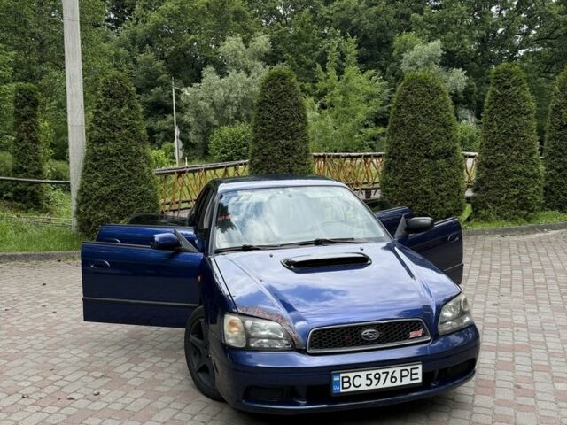 Синий Субару Легаси, объемом двигателя 2 л и пробегом 250 тыс. км за 2500 $, фото 1 на Automoto.ua