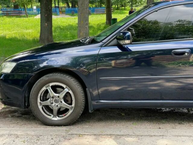 Синий Субару Легаси, объемом двигателя 2 л и пробегом 321 тыс. км за 5300 $, фото 4 на Automoto.ua