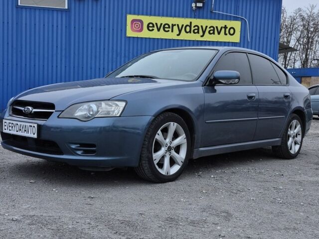 Синий Субару Легаси, объемом двигателя 2.5 л и пробегом 224 тыс. км за 4100 $, фото 3 на Automoto.ua