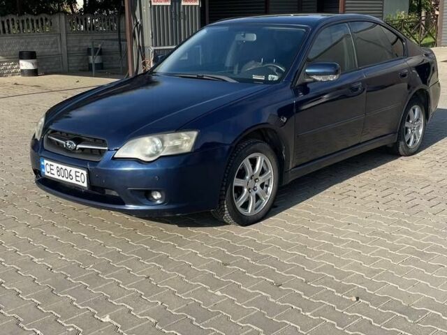 Синий Субару Легаси, объемом двигателя 2 л и пробегом 282 тыс. км за 4000 $, фото 2 на Automoto.ua