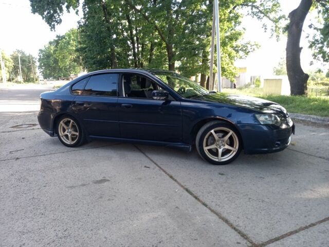 Синий Субару Легаси, объемом двигателя 2 л и пробегом 280 тыс. км за 4300 $, фото 2 на Automoto.ua