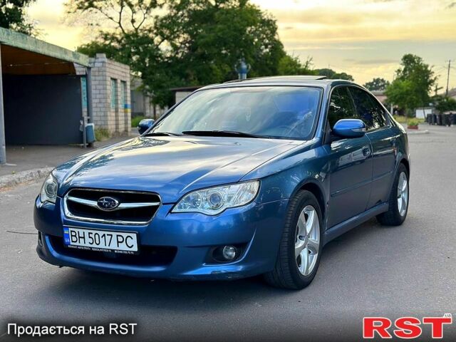 Синий Субару Легаси, объемом двигателя 2 л и пробегом 200 тыс. км за 5300 $, фото 4 на Automoto.ua