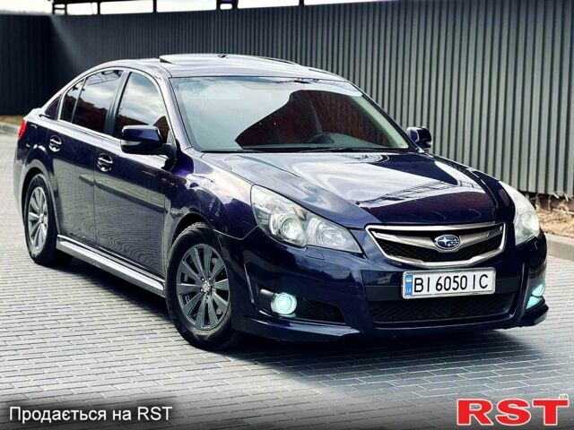 Синий Субару Легаси, объемом двигателя 2.5 л и пробегом 250 тыс. км за 6600 $, фото 1 на Automoto.ua