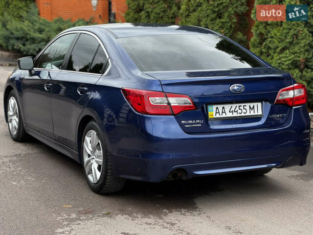Синий Субару Легаси, объемом двигателя 2.5 л и пробегом 232 тыс. км за 8500 $, фото 5 на Automoto.ua