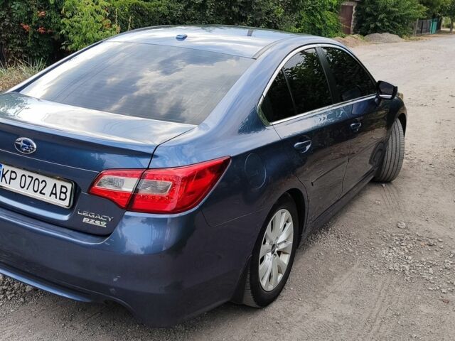 Синий Субару Легаси, объемом двигателя 2.5 л и пробегом 205 тыс. км за 10500 $, фото 1 на Automoto.ua
