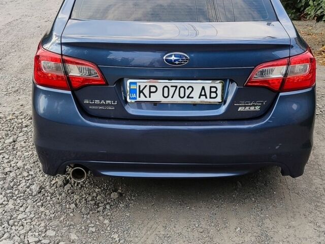 Синий Субару Легаси, объемом двигателя 2.5 л и пробегом 205 тыс. км за 10500 $, фото 2 на Automoto.ua