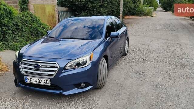 Синий Субару Легаси, объемом двигателя 2.5 л и пробегом 205 тыс. км за 10500 $, фото 4 на Automoto.ua
