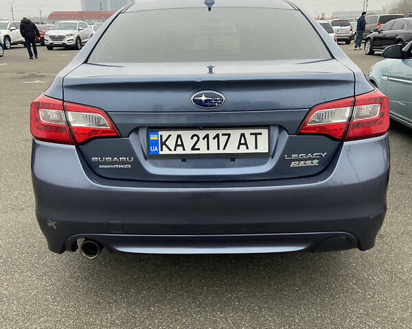 Синий Субару Легаси, объемом двигателя 2.46 л и пробегом 165 тыс. км за 10900 $, фото 3 на Automoto.ua