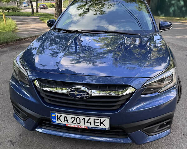 Синий Субару Легаси, объемом двигателя 2.5 л и пробегом 128 тыс. км за 14000 $, фото 2 на Automoto.ua