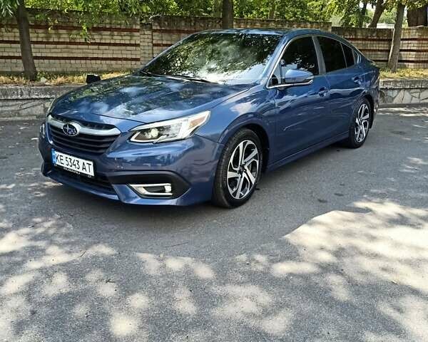 Синий Субару Легаси, объемом двигателя 2.5 л и пробегом 75 тыс. км за 17500 $, фото 1 на Automoto.ua