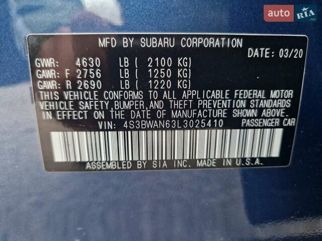 Синій Субару Легасі, об'ємом двигуна 2.5 л та пробігом 76 тис. км за 16800 $, фото 38 на Automoto.ua