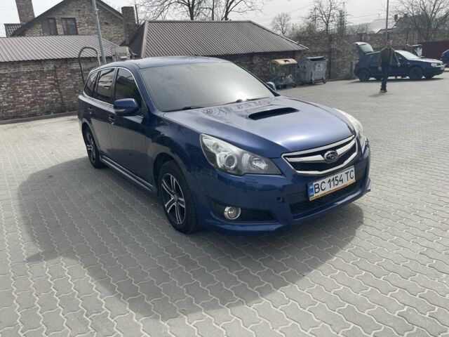 Синий Субару Легаси, объемом двигателя 2 л и пробегом 235 тыс. км за 8300 $, фото 2 на Automoto.ua