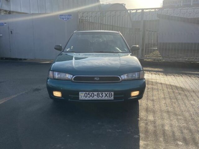 Зелений Субару Легасі, об'ємом двигуна 2 л та пробігом 119 тис. км за 2500 $, фото 1 на Automoto.ua