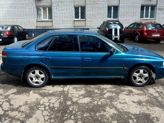 Зеленый Субару Легаси, объемом двигателя 2 л и пробегом 300 тыс. км за 1750 $, фото 3 на Automoto.ua