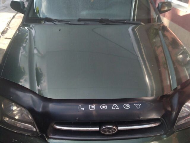 Зеленый Субару Легаси, объемом двигателя 2.5 л и пробегом 245 тыс. км за 3000 $, фото 2 на Automoto.ua