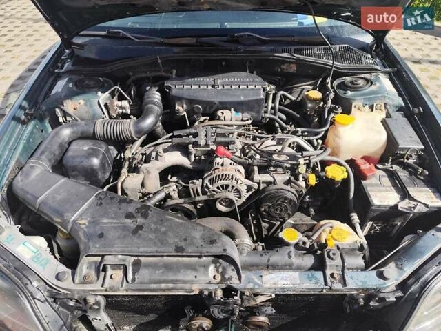 Зеленый Субару Легаси, объемом двигателя 1.99 л и пробегом 388 тыс. км за 2700 $, фото 7 на Automoto.ua