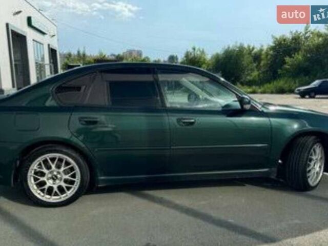 Зеленый Субару Легаси, объемом двигателя 2 л и пробегом 230 тыс. км за 2500 $, фото 2 на Automoto.ua