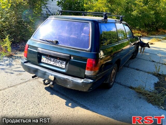 Зеленый Субару Легаси, объемом двигателя 2 л и пробегом 333 тыс. км за 750 $, фото 4 на Automoto.ua